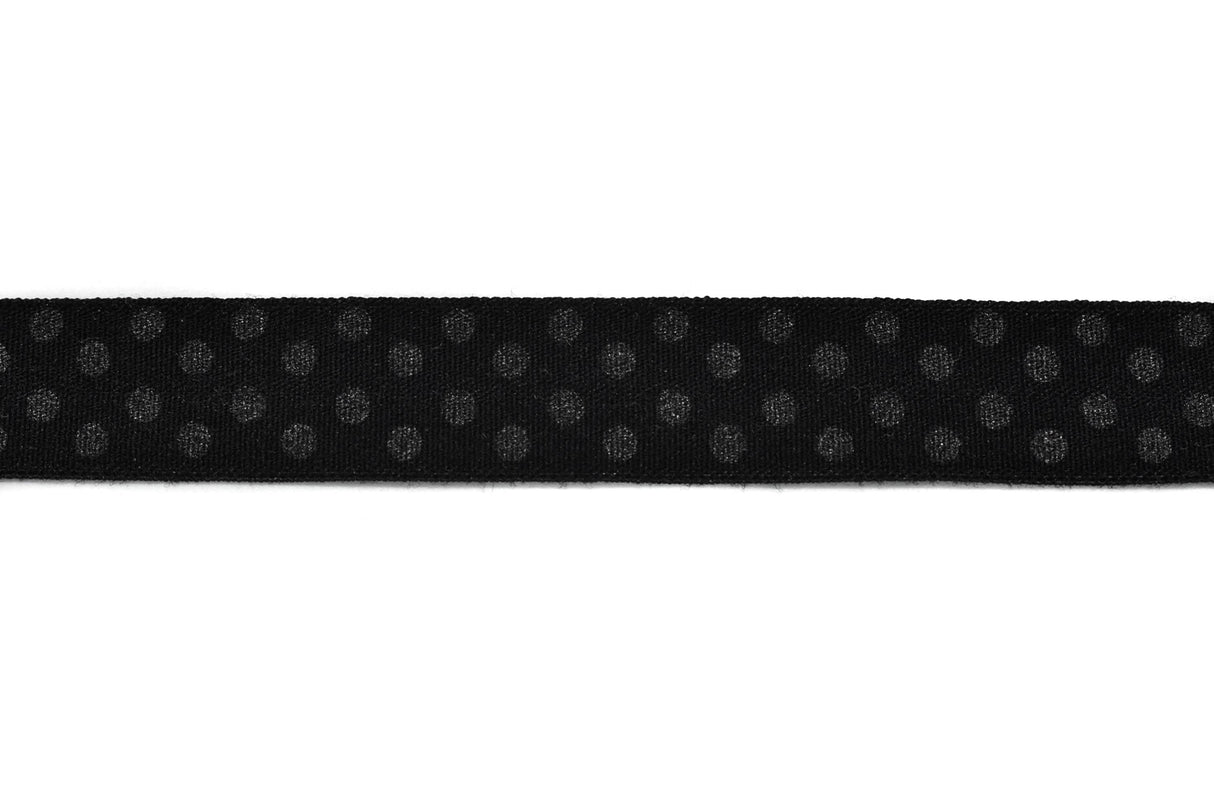 Fold-Over Elastic Polka Dot Print 0.63"