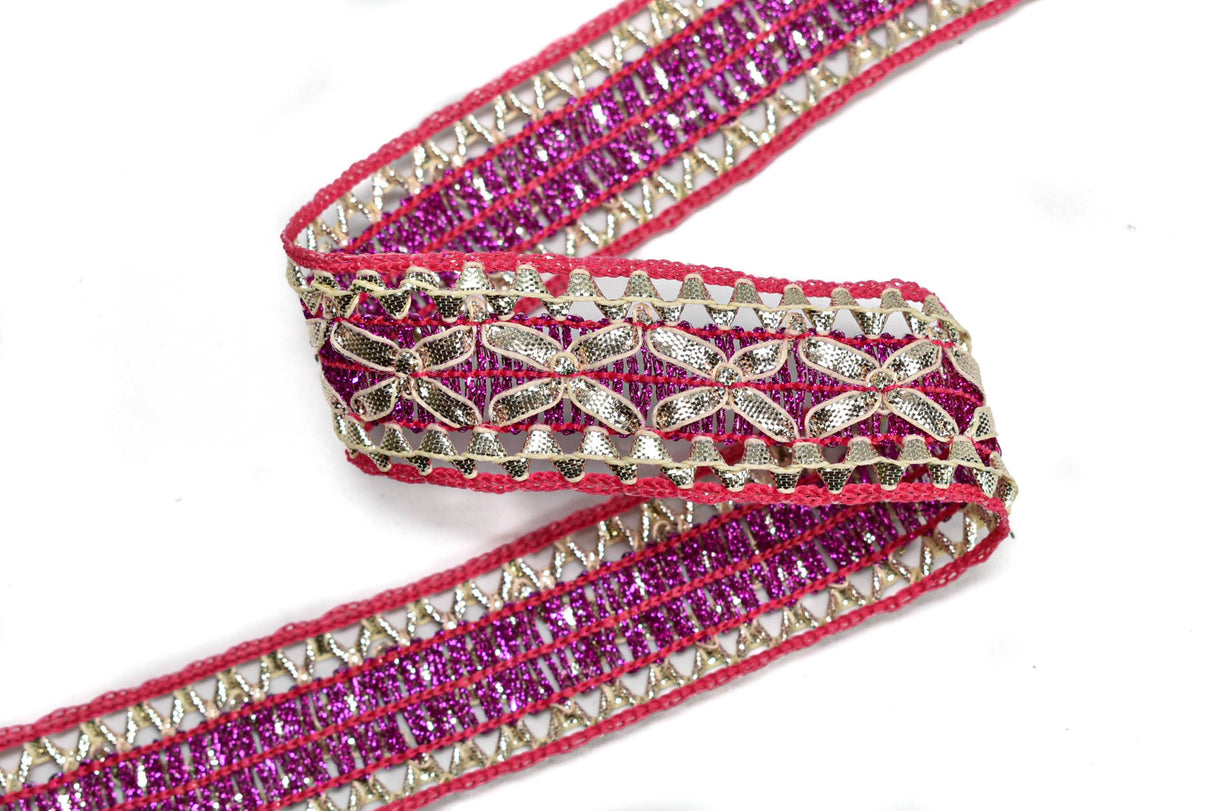 Metallic X Design Reflective Silver Trim