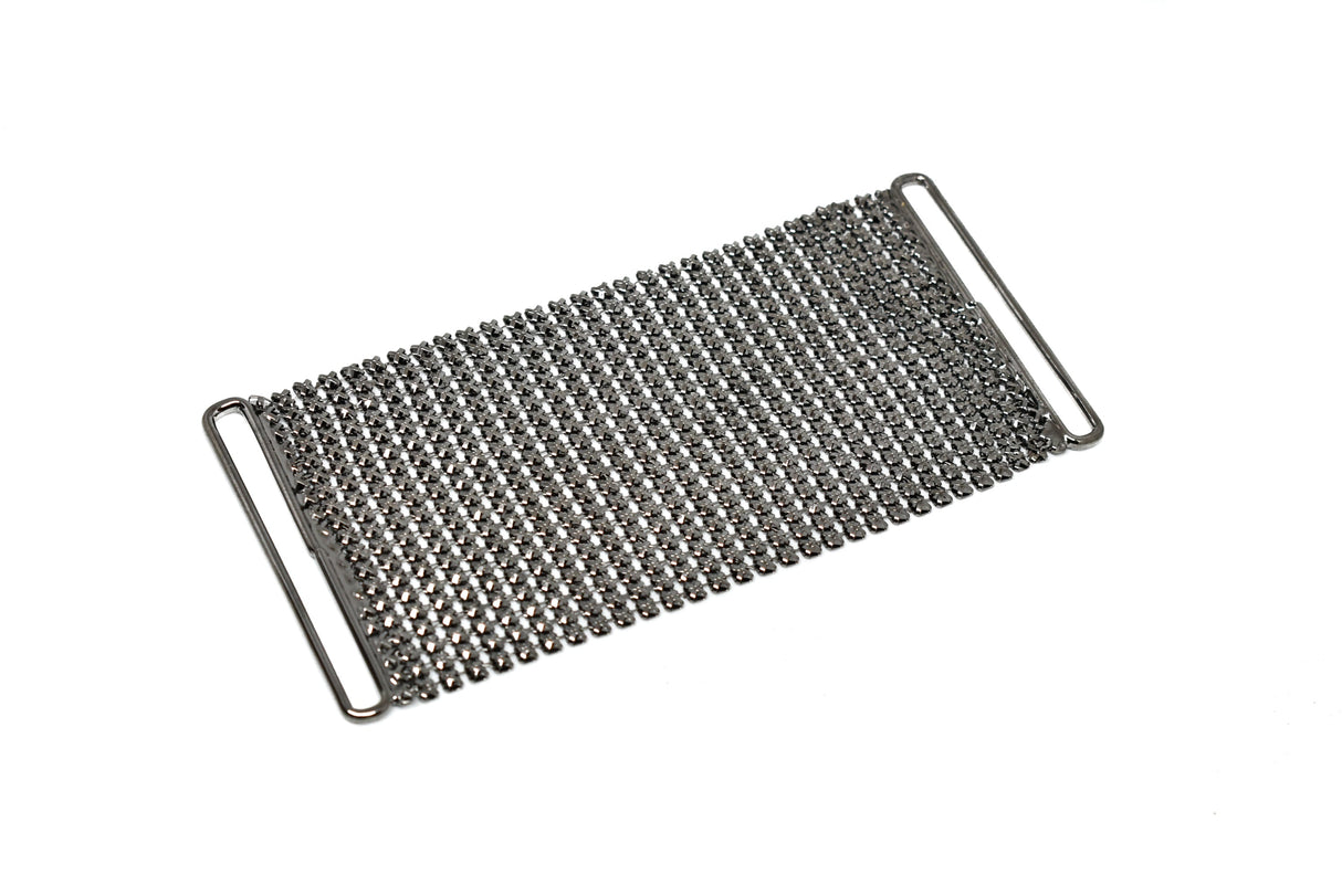 Metal Mesh Clasp Connector 4.50 x 2