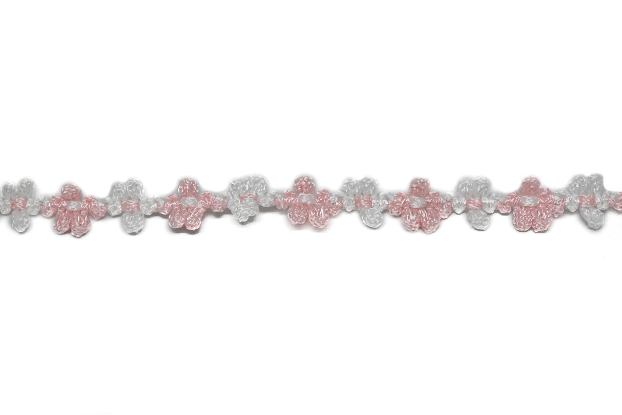Floral Braided Gimp Trim 5/8" Two-Tone