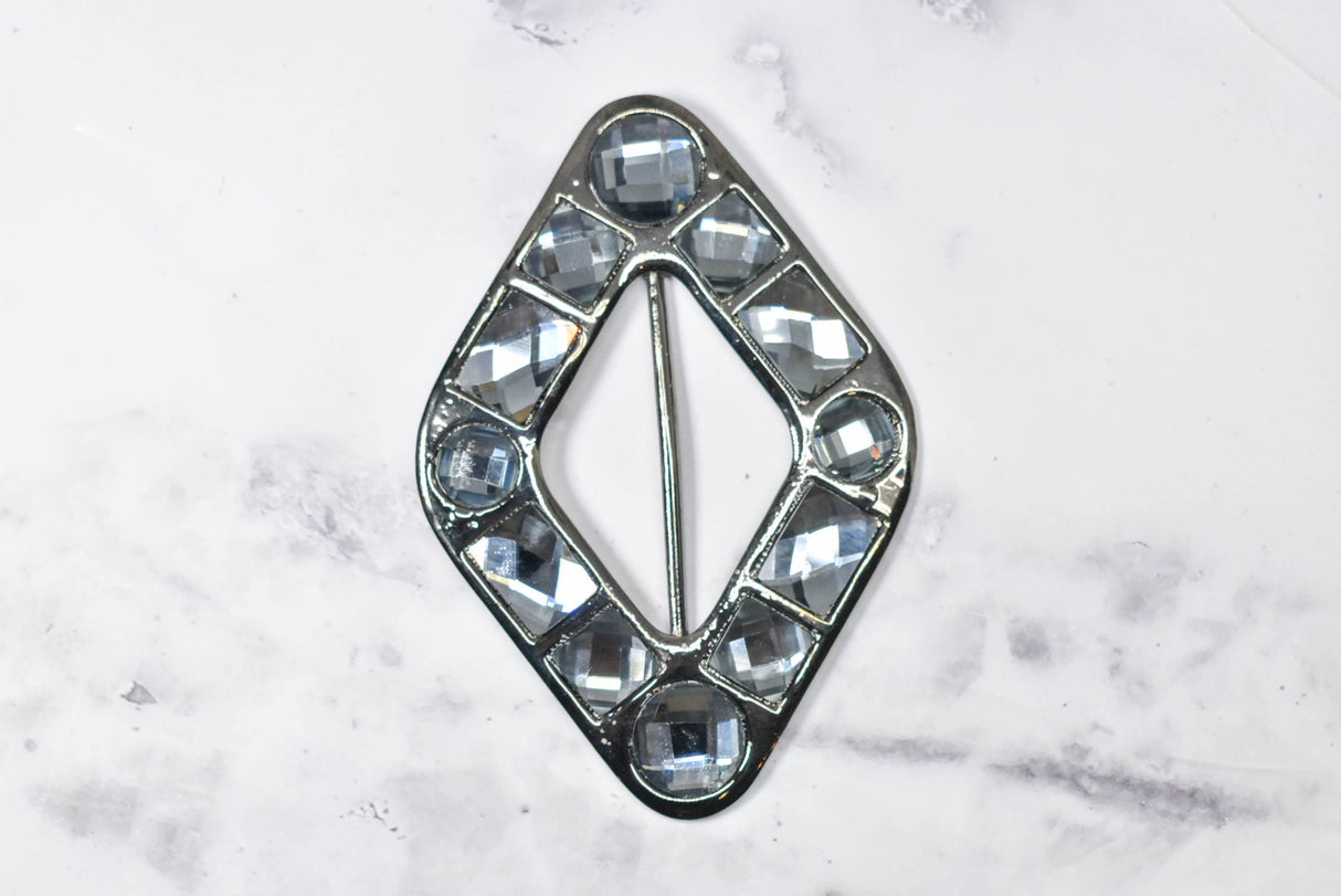 Ribbon Slider Buckles Diamond Gemstone