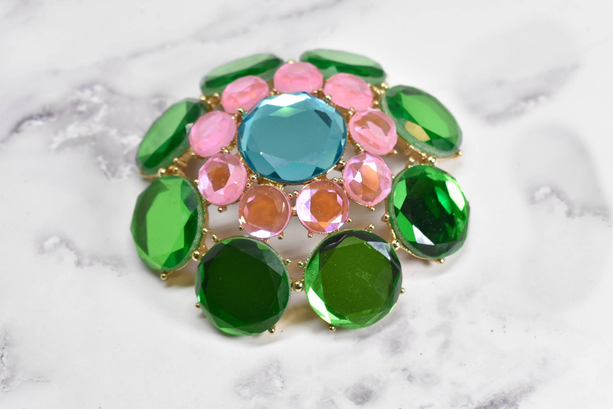 Floral Buckle with Daisy Chained Charms