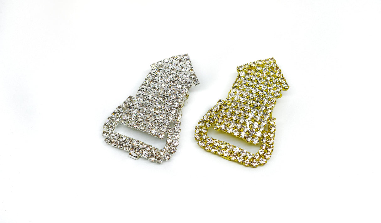Rhinestone Connector Closure 4.25" x 1.50"