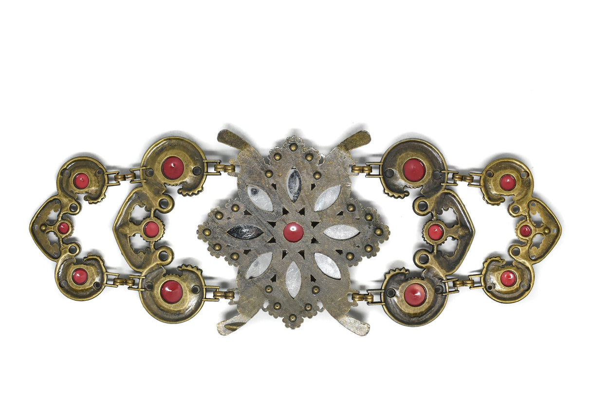 Vintage Flower Buckle Connector 9.90 x 3.75