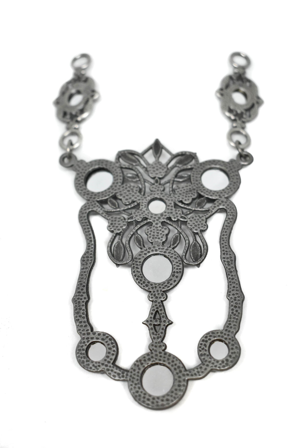 Decorative V-Shaped Necklace Pendant