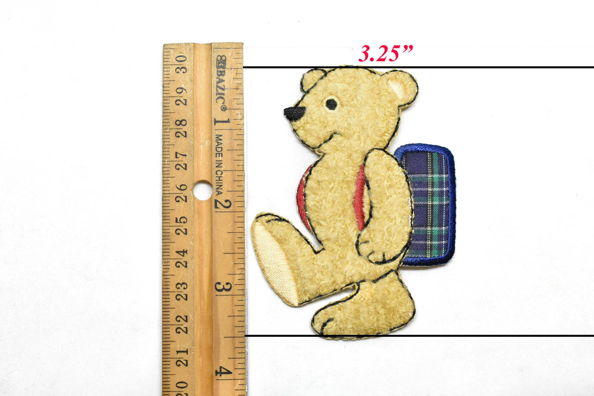 Furry Animal Iron-On Applique Patches