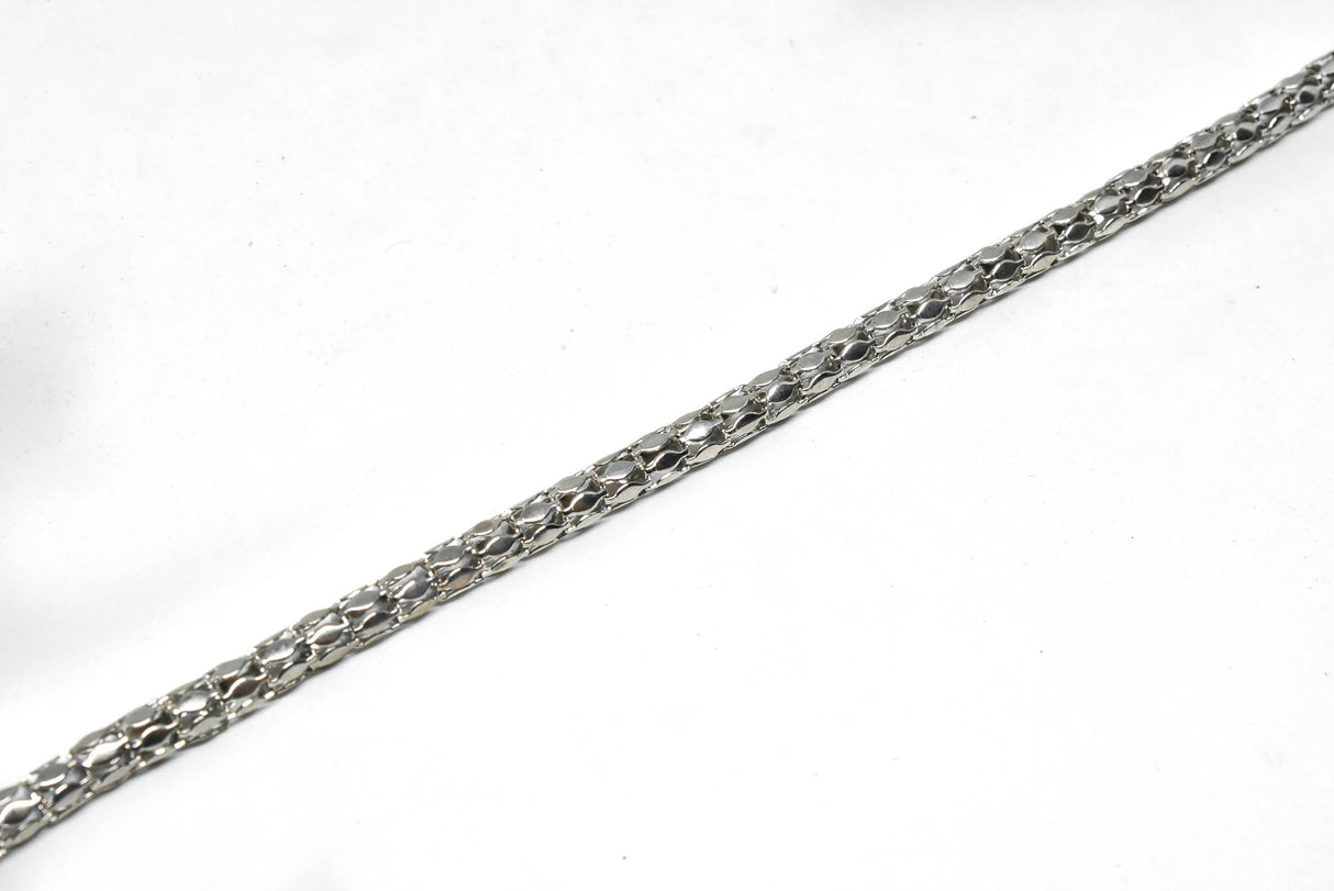 Polygon Metal Chain 2.5mm Silver