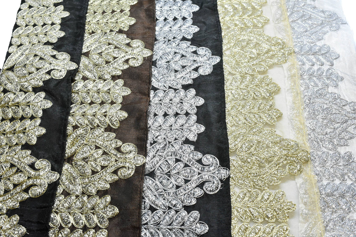 Metallic Brocade Decorative Trim