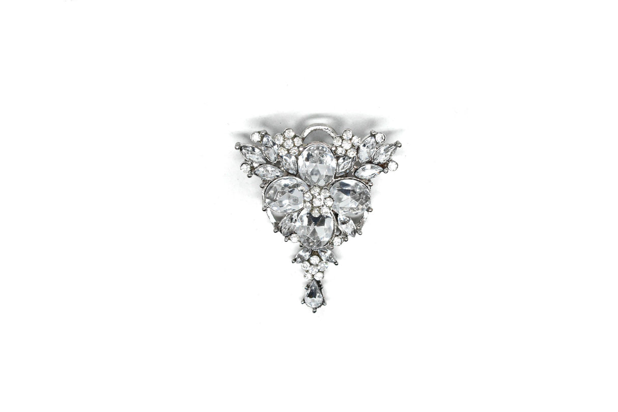 Crystal Rhinestone Brooch Unique Shape