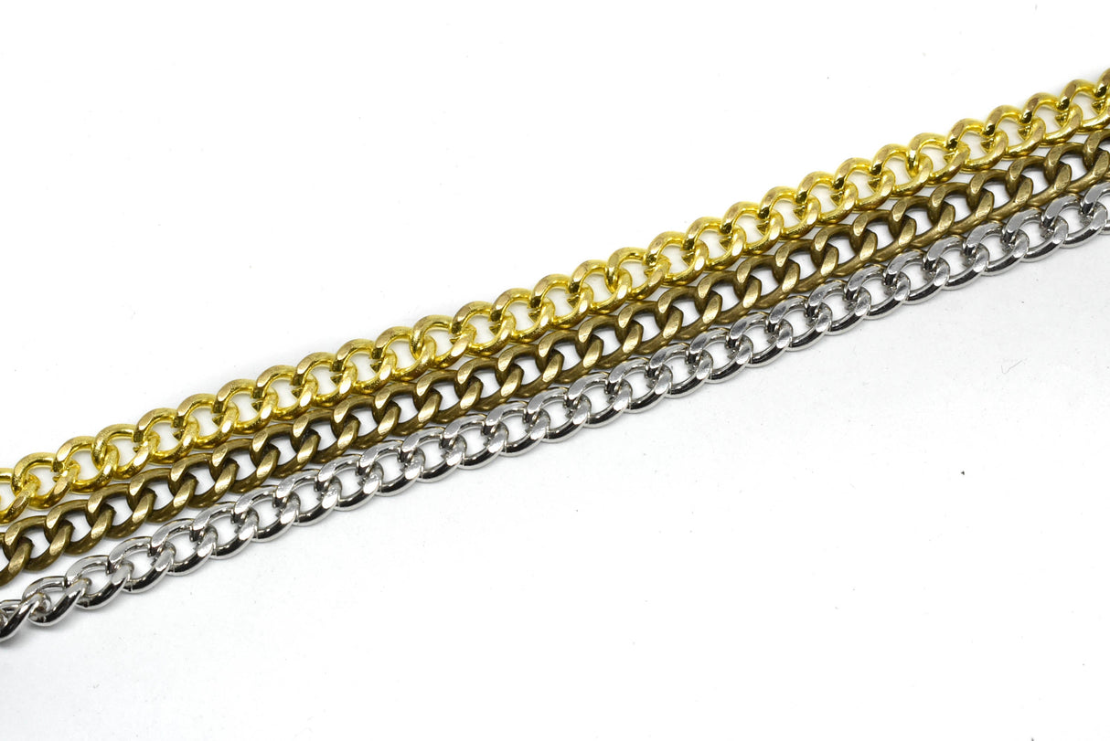 Metal Chain 5 mm Colored