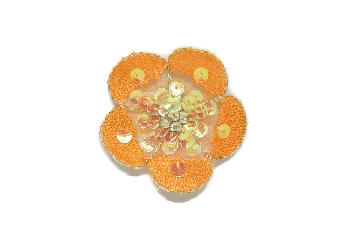 Sequins Flower Piece 2.38"