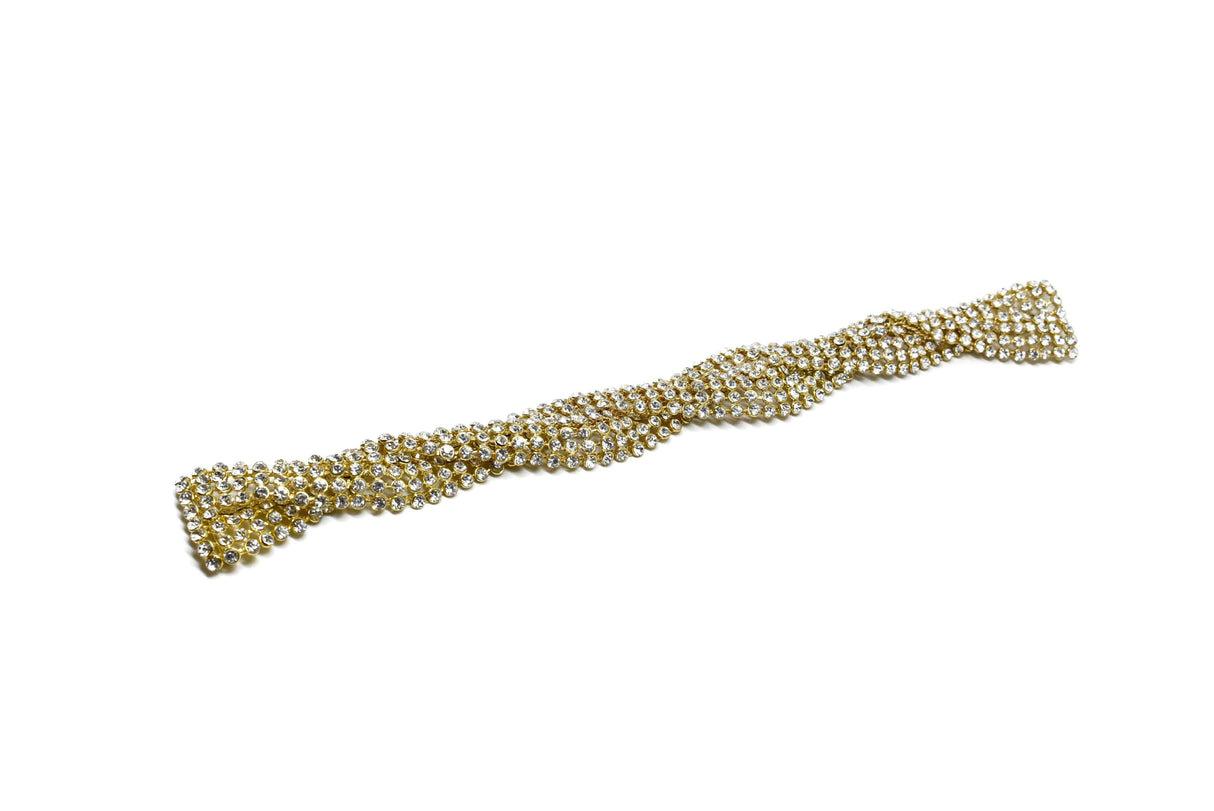 Rhinestone Bikini Connector 11"