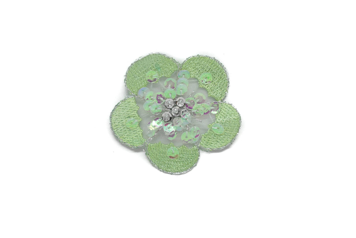 Sequins Flower Piece 2.38"
