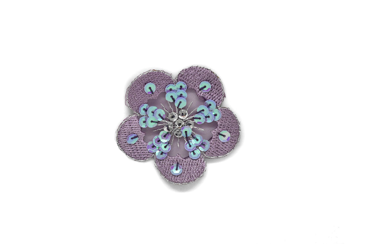 Sequins Flower Piece 2.38"