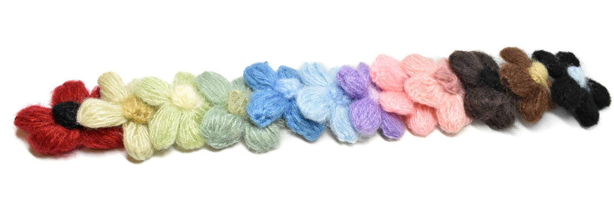 Cotton Flower Applique 2.75"