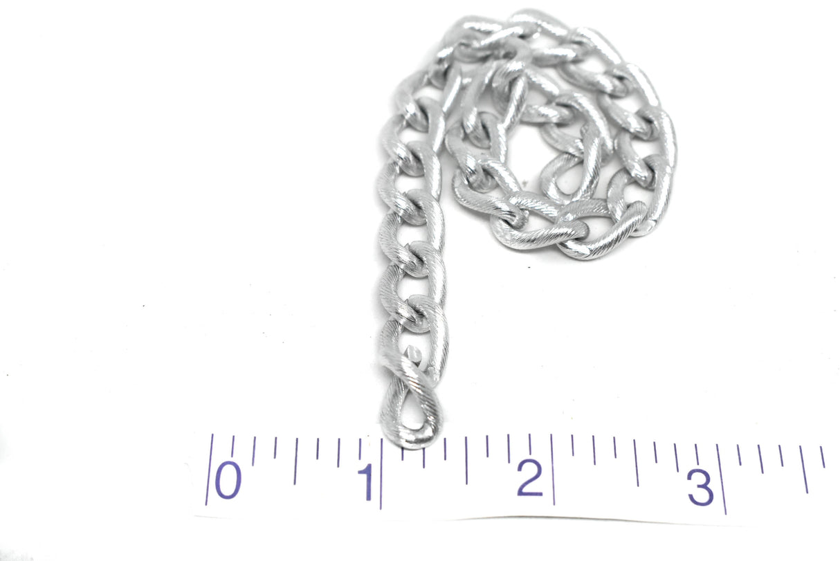 Textured Aluminum Chain 8 mm
