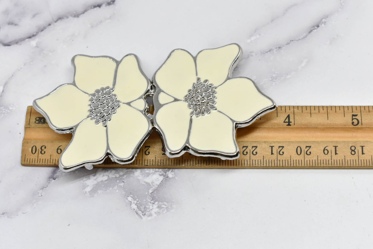 Flower Metal Buckle Connector