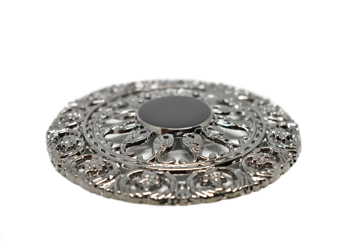 Vintage Flower Buckle 3.38"