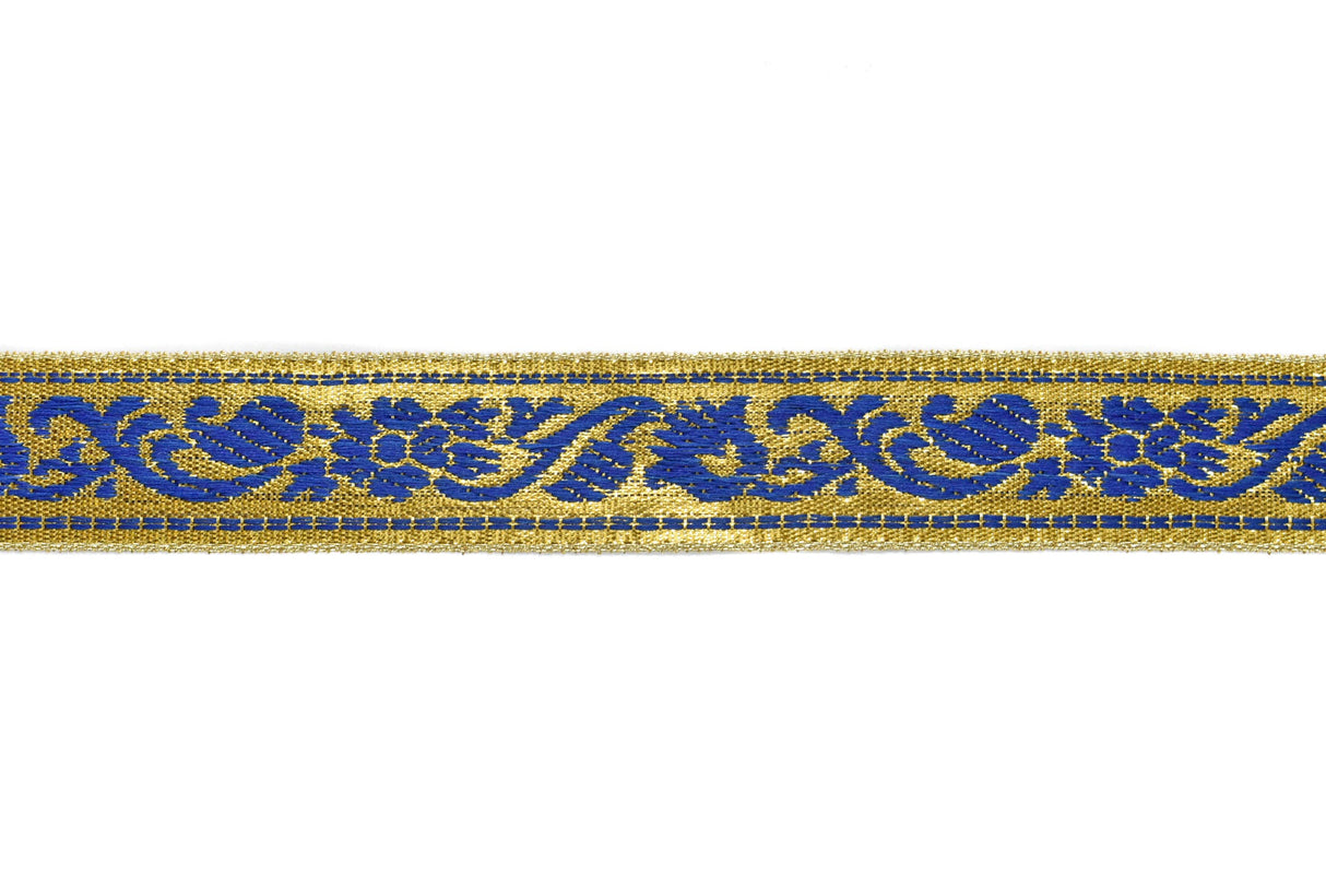 Jacquard Ribbon Metallic 0.90"