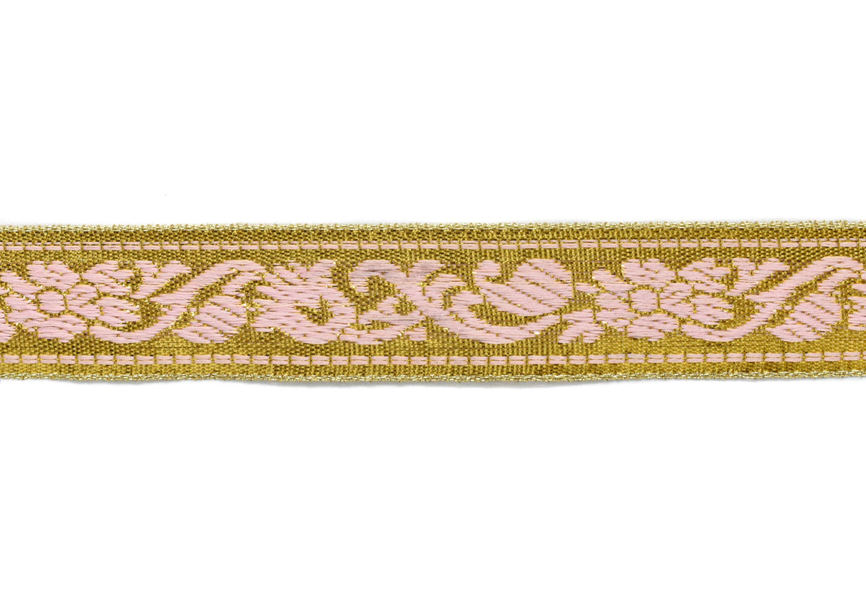 Jacquard Ribbon Metallic 0.90"