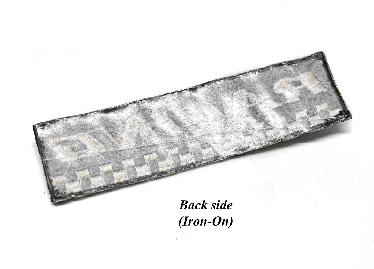 Racing Iron-On Patch Pair