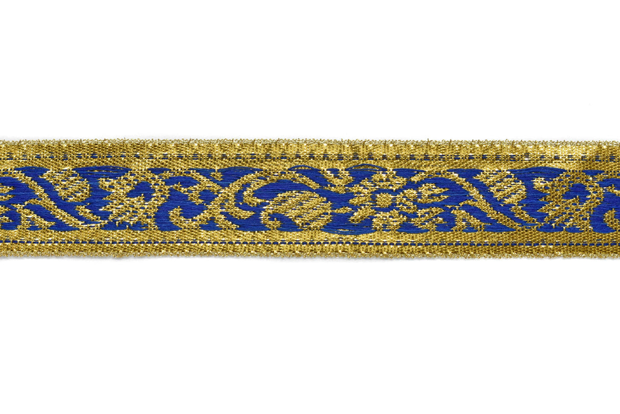 Jacquard Ribbon Metallic 0.90"