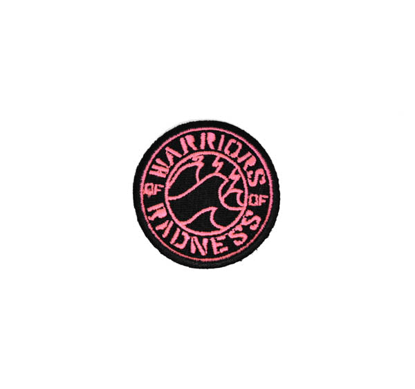 Embroidered Iron-On Patch 2" Warriors of Radness