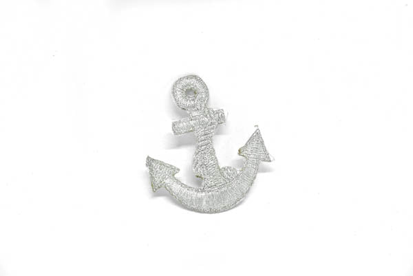 Embroidered Anchor Iron-On Patch 2" x 1.2"