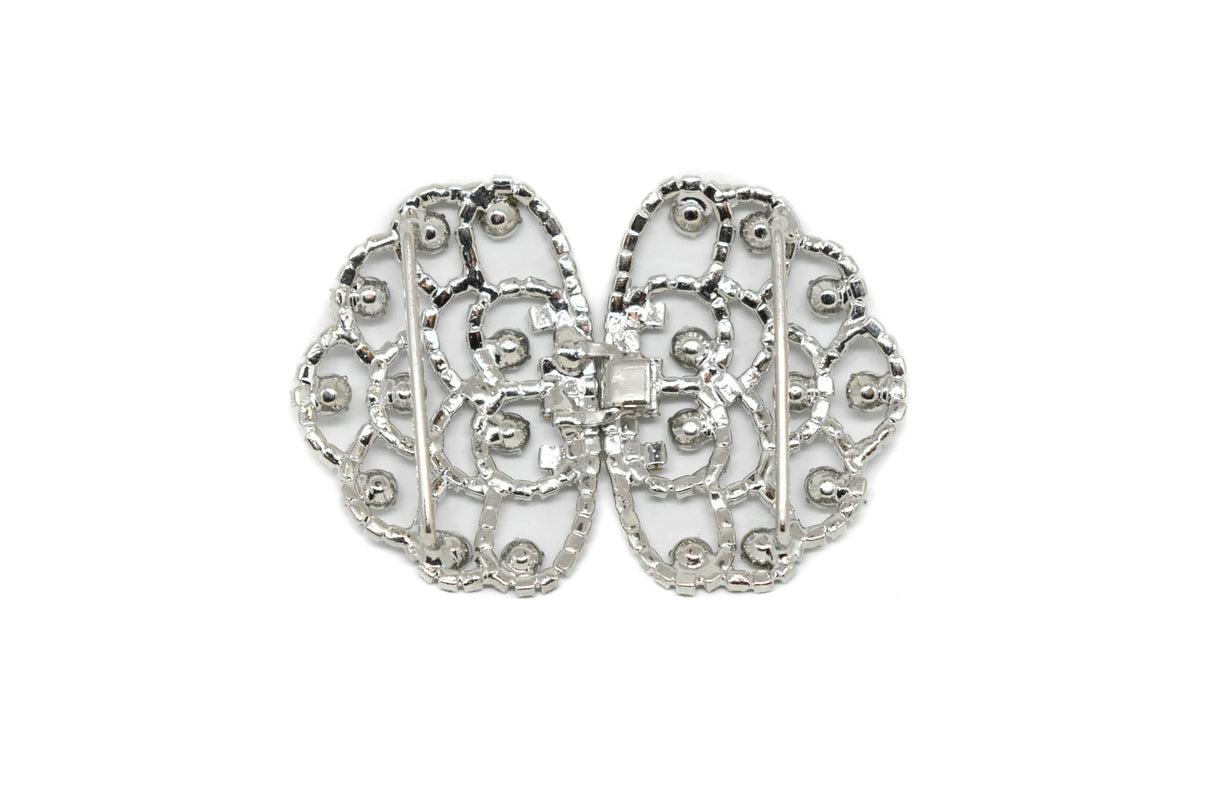 Rhinestone Connector Closure