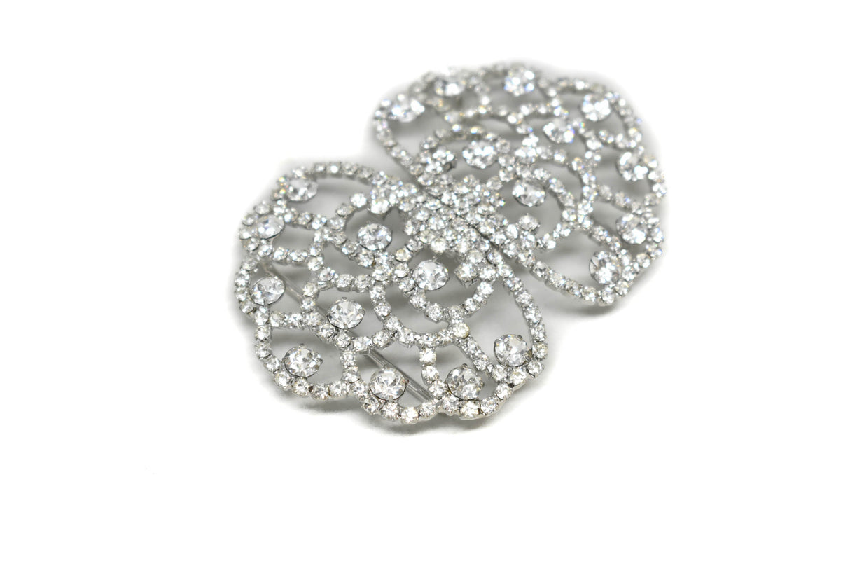 Rhinestone Connector Closure