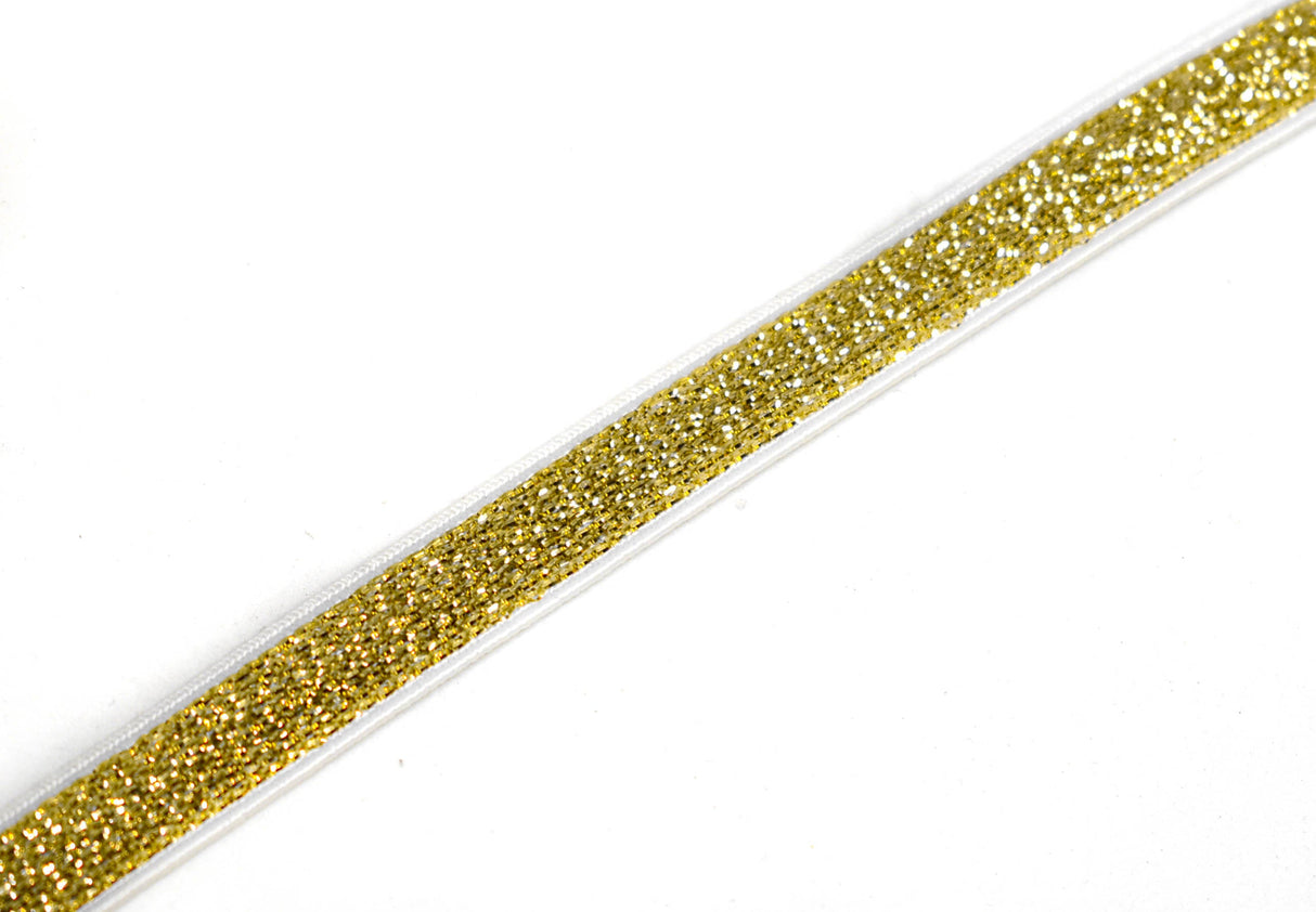 Metallic Elastic Trim 0.38"