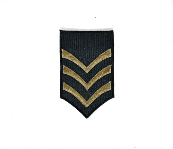 Embroidered Army Patch Iron-On Sergeant 2 x 3