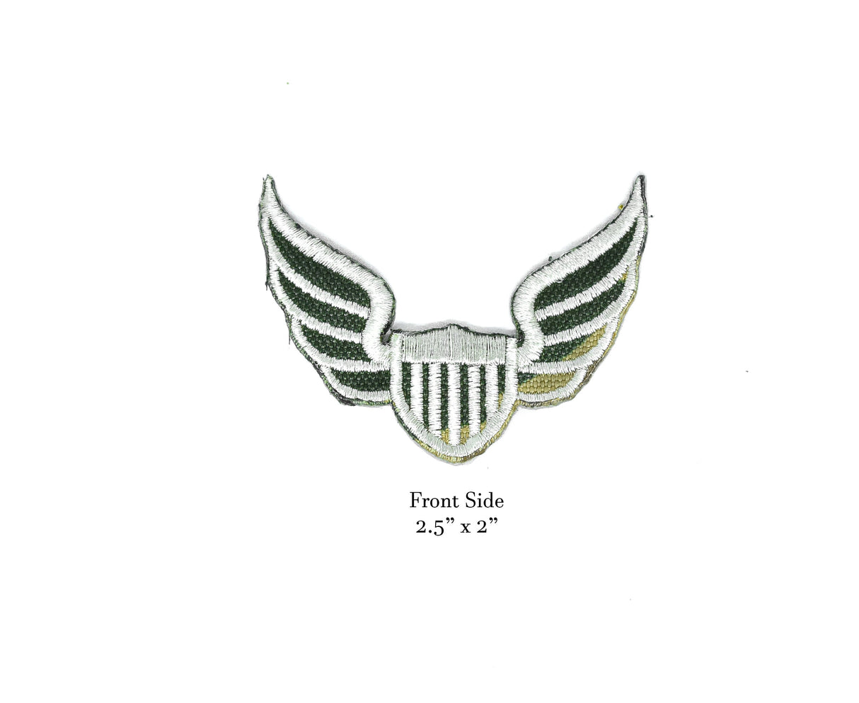 Embroidered Camouflage Air Force Patch