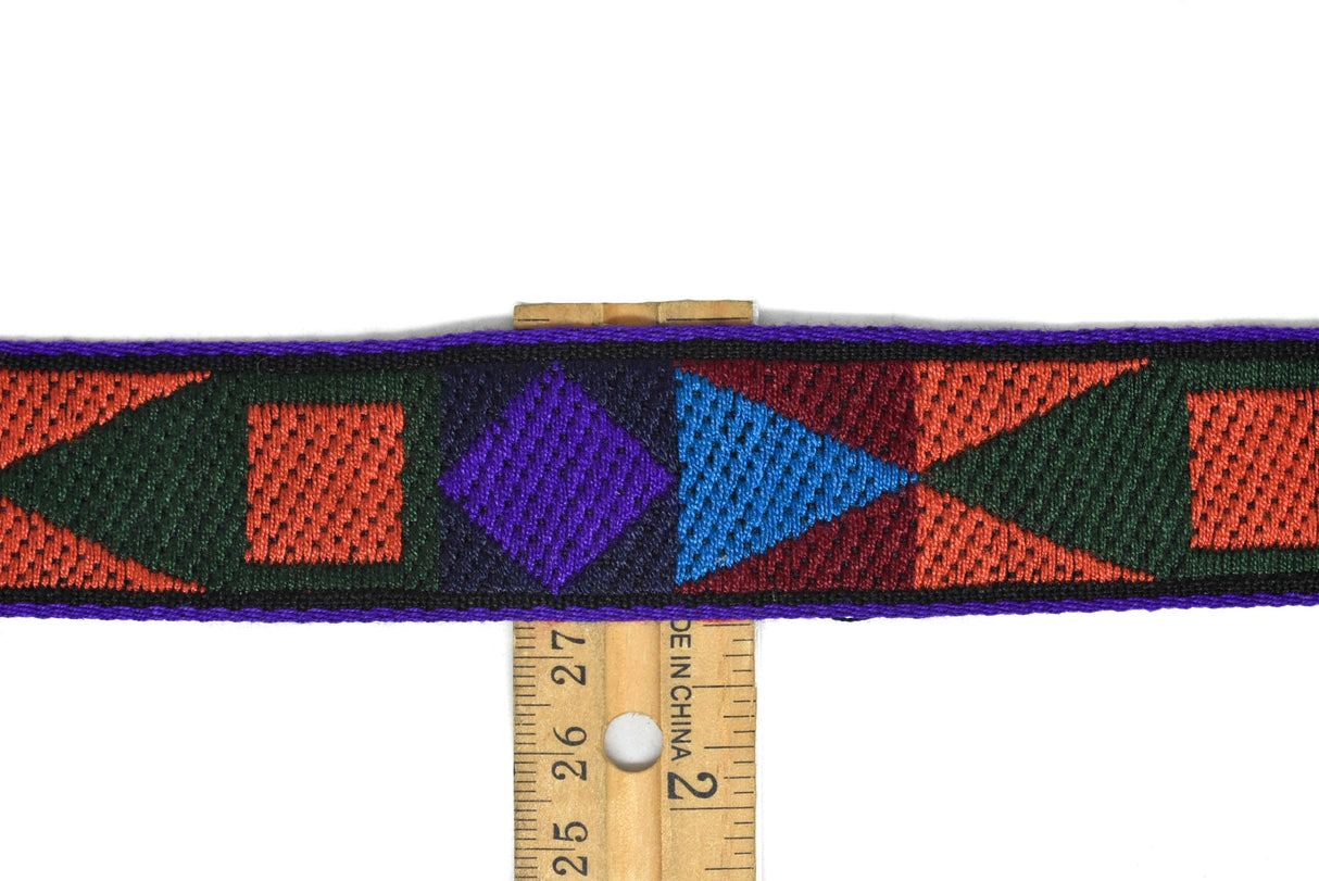 Native Print Cotton Webbing 1.25"