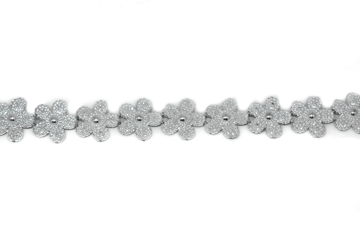 Flower Plastic Trim 0.75"