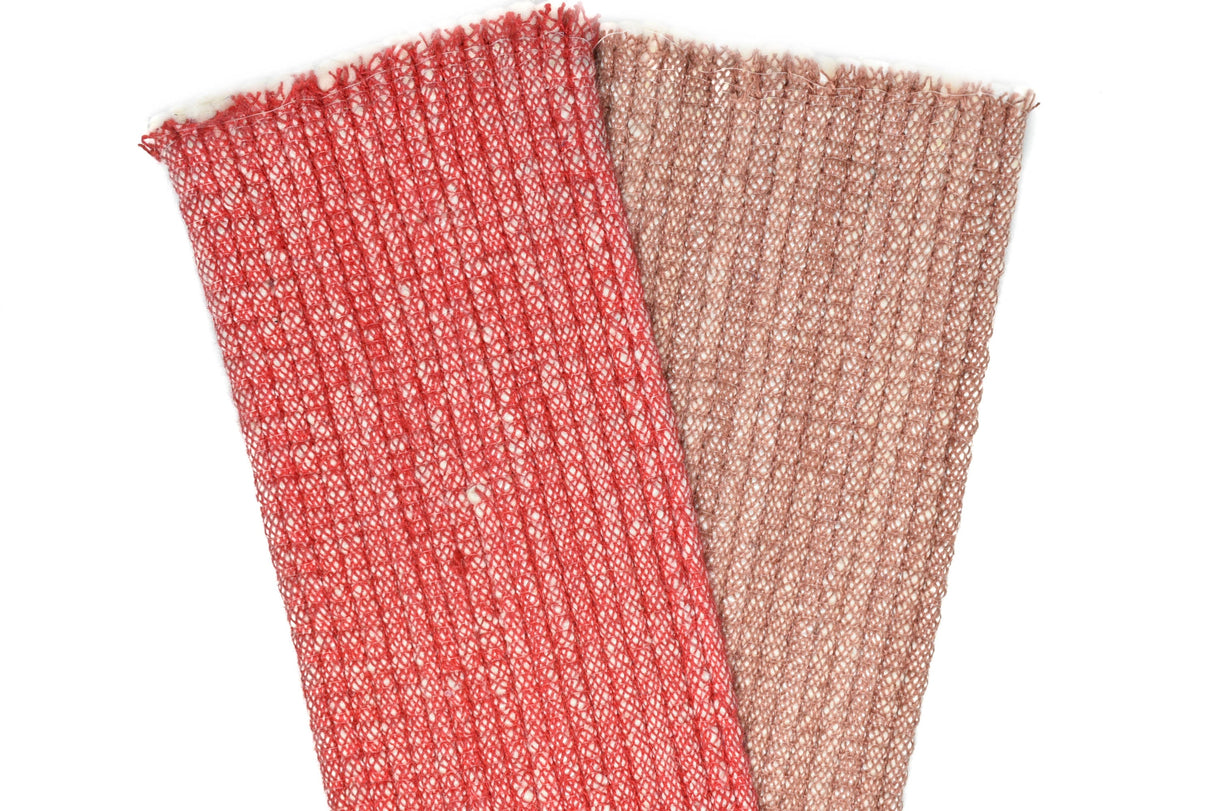 Burlap Webbing Tape Red 3.25"