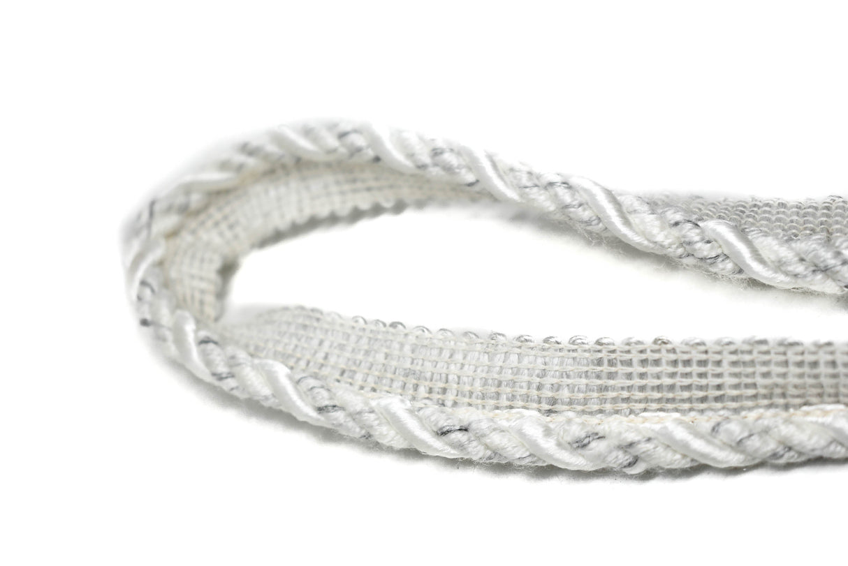 Cording on Tape White Light Gray 7mm