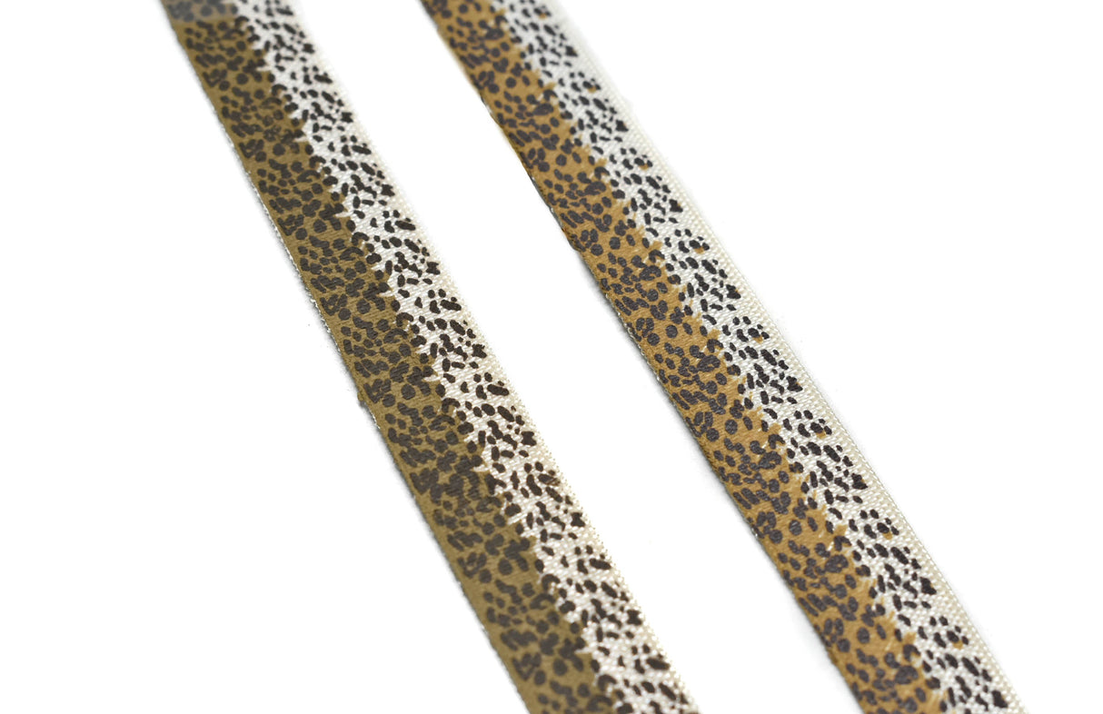 Fold-Over Elastic Cheetah Print 0.63"