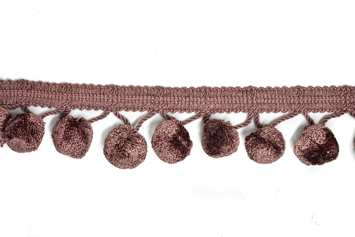 Pom-Pom Trim Puffy Dangling 2 Inch