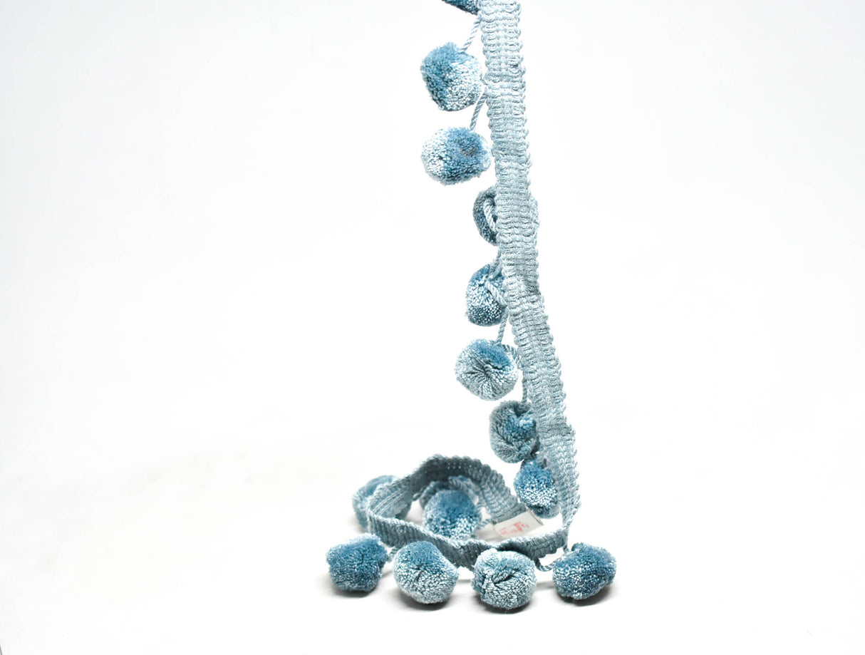 Pom-Pom Trim Puffy Dangling 2 Inch