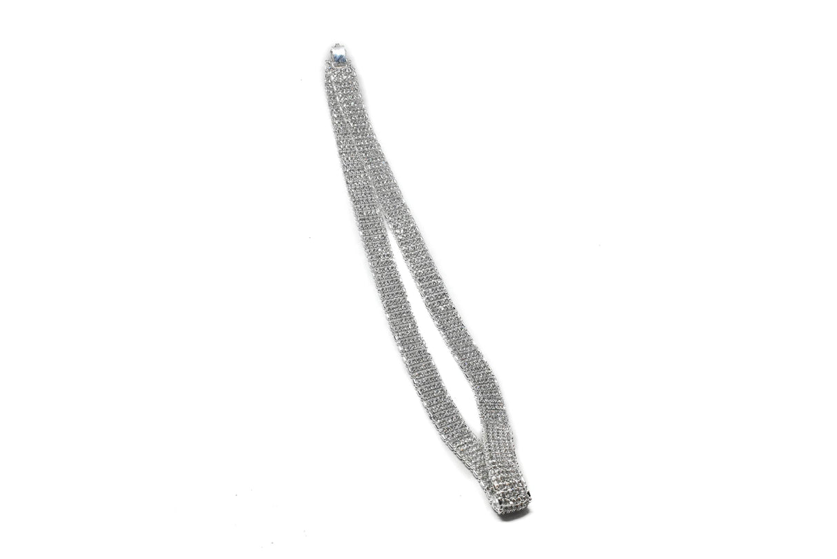 Rhinestone Necklace 12 Inch
