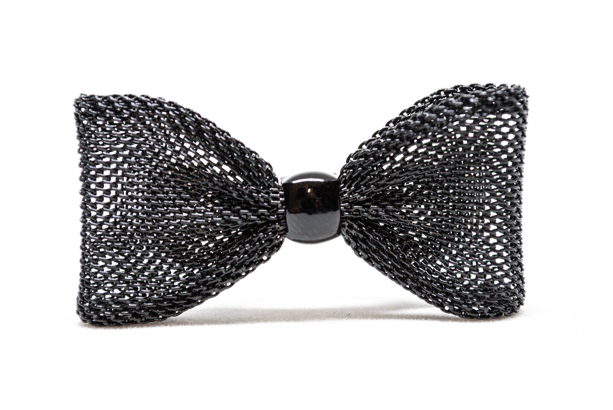 Metal Bow Pin-On Applique