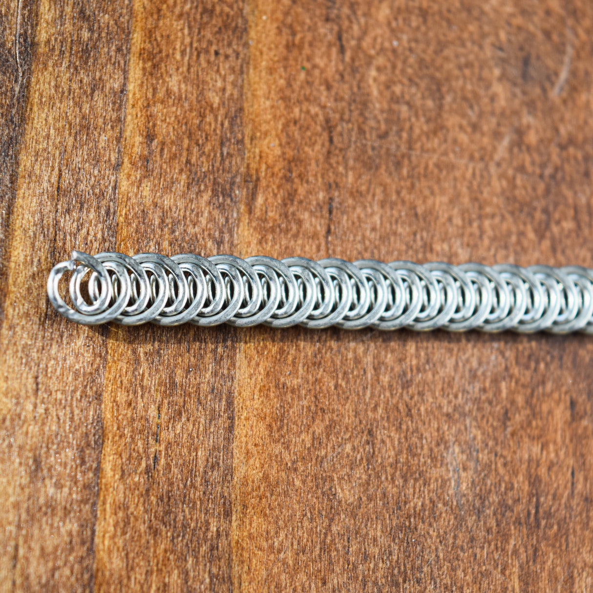 Metal Boning Silver Spiral