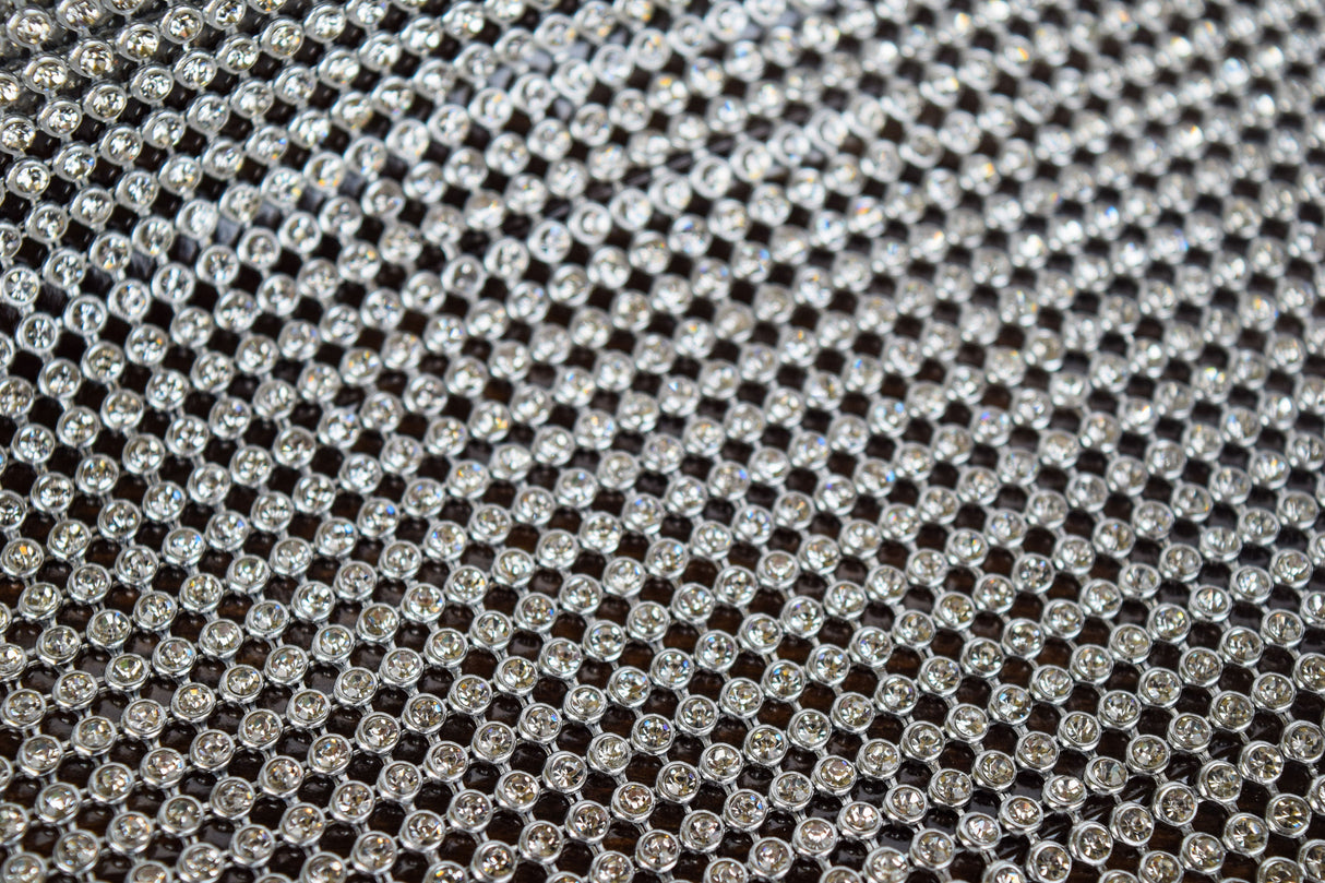 Rhinestone Sheet Gold Silver