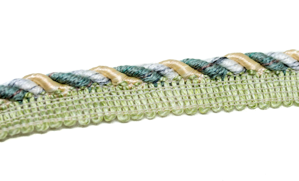 Cord on Tape Sage Green 7.5mm