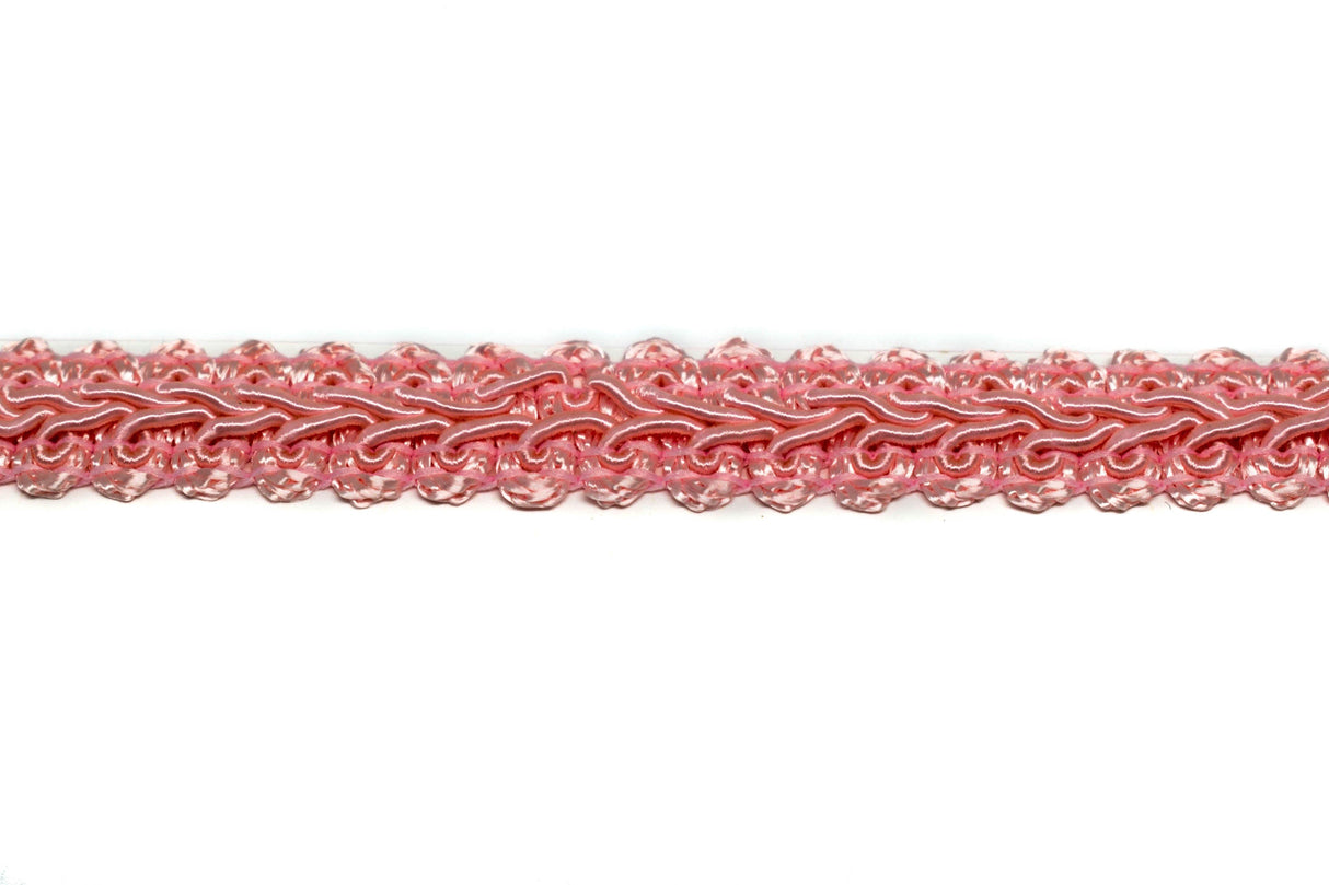 Gimp Trim White Metallic Accent 1/2"