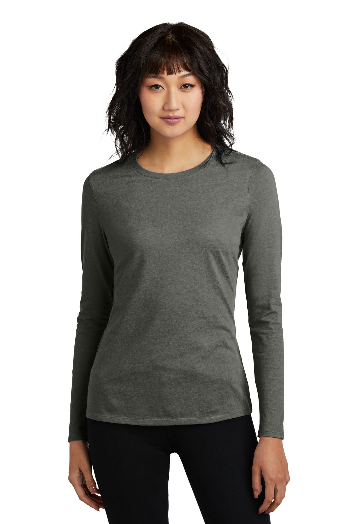 District® Women's Perfect Blend CVC Long Sleeve Tee