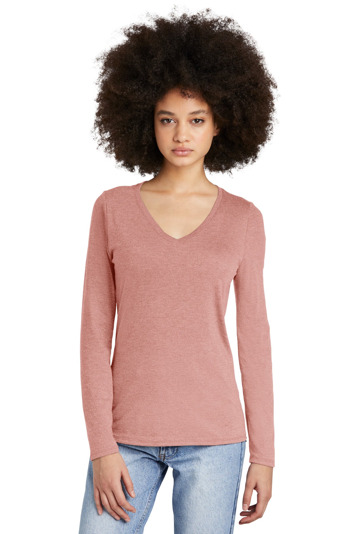 District® Women's Perfect Tri Long Sleeve V-Neck Tee