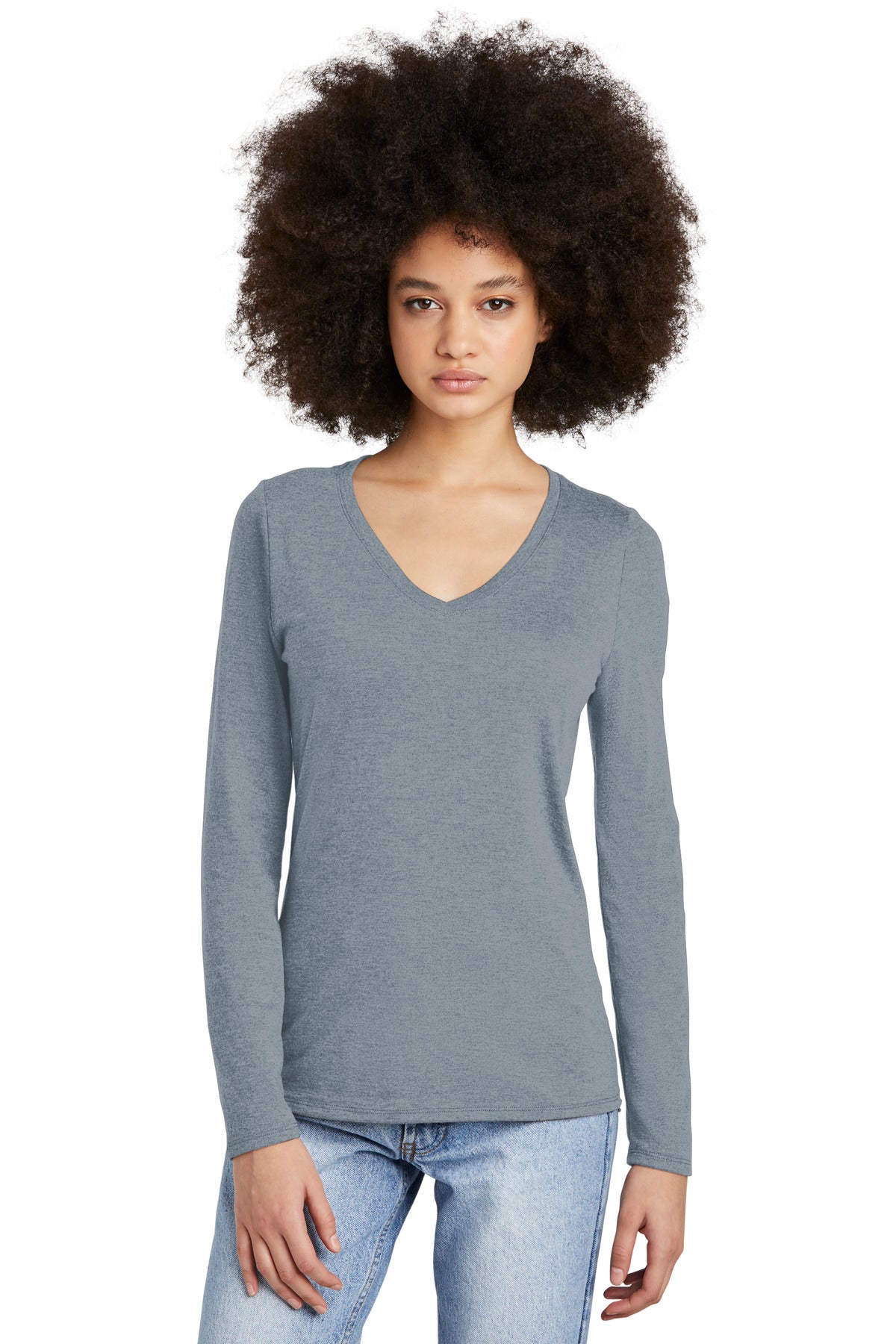 District® Women's Perfect Tri Long Sleeve V-Neck Tee