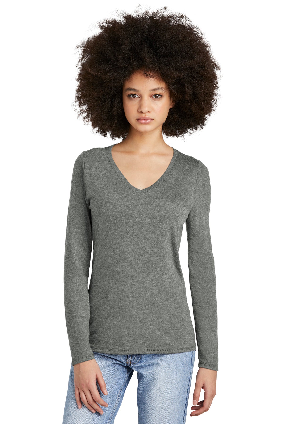 District® Women's Perfect Tri Long Sleeve V-Neck Tee